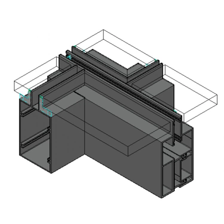 Unit and Mullion Curtain Wall System 2